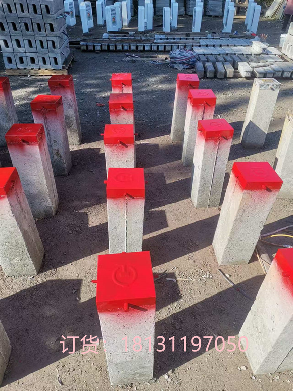 襄阳 铁路A型桩位移观测桩标志桩桥梁曲线铁路用百米标道口桩-7.jpg